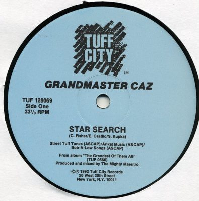 Grandmaster Caz – Star Search (1992) (VLS) (320 kbps)