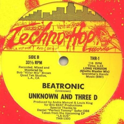 Unknown & Three D – Beatronic (VLS) (1984) (FLAC + 320 kbps)