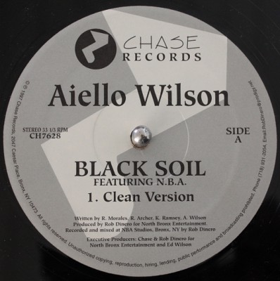Aiello Wilson – Black Soil (VLS) (1997) (FLAC + 320 kbps)