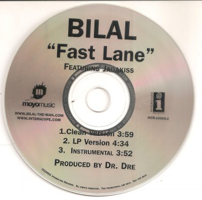 Bilal – Fast Lane (2000) (CDM) (VBR)