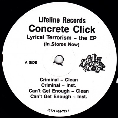 Concrete Click – Lyrical Terrorism – The EP (Vinyl) (1995) (FLAC + 320 kbps)