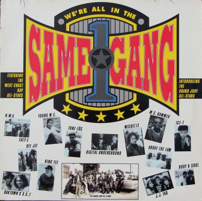The West Coast Rap All-Stars – We’re All In The Same Gang (CD) (1990) (FLAC + 320 kbps)