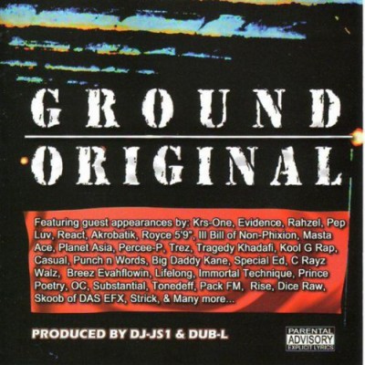 DJ JS-1 & Dub-L – Ground Original (CD) (2002) (FLAC + 320 kbps)