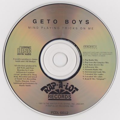 Geto Boys ‎- Mind Playing Tricks On Me (Promo CDS) (1991) (FLAC + 320 kbps)