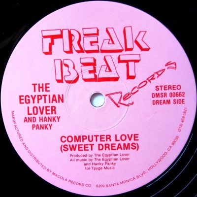 Egyptian Lover – Computer Love (Sweet Dreams) / And My Beat Goes Boom (1985) (VLS) (FLAC + 320 kbps)