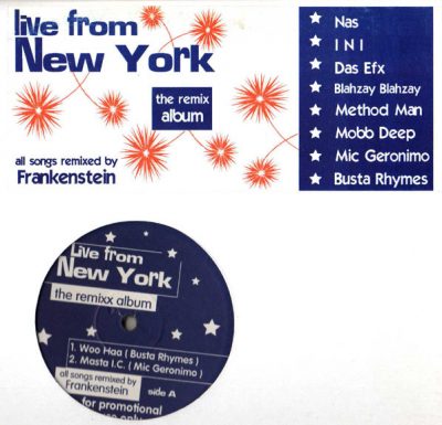 Frankenstein ‎– Live From New York (The Remix Album) (Vinyl) (1998) (192 kbps)