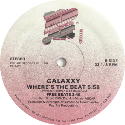 Galaxxy – Where’s The Beat (1984) (VLS) (FLAC + 320 kbps)