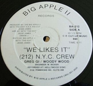 (212) N.Y.C. Crew – We Likes It (1985, VLS, 256)