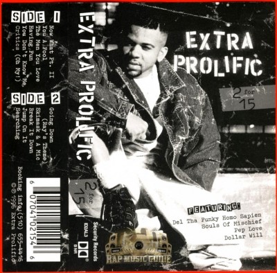 Extra Prolific – 2 For 15 (Cassette) (1996) (VBR)