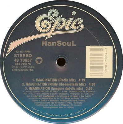 HanSoul – Imagination / Giggolo Jig (VLS) (1991) (FLAC + 320 kbps)