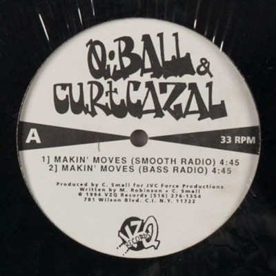 Q-Ball & Curt Cazal – Makin’ Moves EP (Vinyl) (1994) (FLAC + 320 kbps)