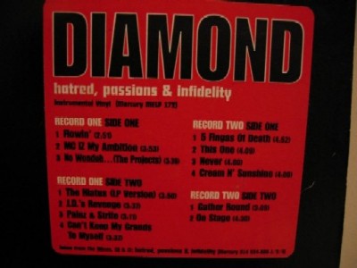 Diamond And The Psychotic Neurotics ‎– Stunts, Blunts & Hip Hop (Instrumentals) (1998) (Vinyl) (192 kbps)