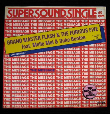 Grandmaster Flash & The Furious Five – The Message (VLS) (1982) (FLAC + 320 kbps)