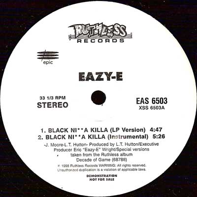 Eazy-E – Black Nigga Killa (Promo VLS) (1998) (FLAC + 320 kbps)