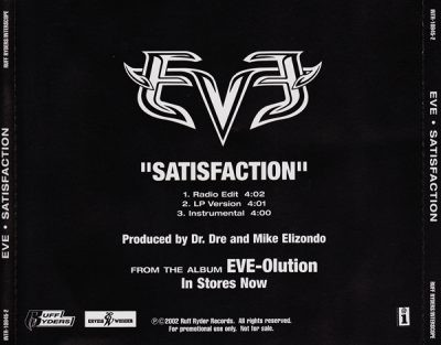 Eve – Satisfaction (Promo CDS) (2002) (FLAC + 320 kbps)