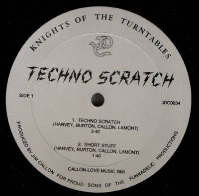 Knights Of The Turntables – Techno Scratch (1984) (VLS) (FLAC + 320 kbps)