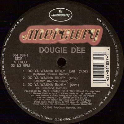 Dougie Dee – Do Ya Wanna Ride? (VLS) (1993) (320 kbps)