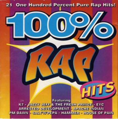 VA – 100% Rap Hits (CD) (1994) (FLAC + 320 kbps)