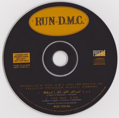 Run-DMC – What’s It All About / The Ave. (Promo CDS) (1990) (320 kbps)