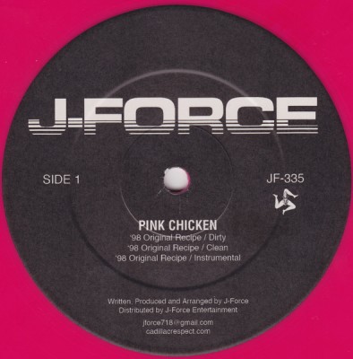 J-Force – Pink Chicken / Hit The Untrue (VLS) (2013) (FLAC + 320 kbps)