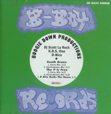 Boogie Down Productions ‎- South Bronx / The P Is Free (CDS) (1998) (320 kbps)