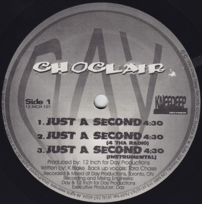 Choclair – Just A Second / What It Takes (VLS) (1996) (FLAC + 320 kbps)