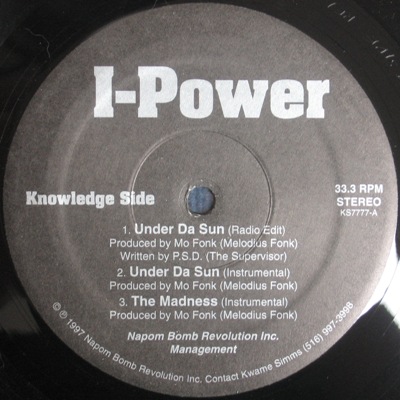 I-Power – Under Da Sun (VLS) (1997) (FLAC + 320 kbps)