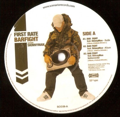 First Rate ‎– Bar Fight (2005) (12'') (320 kb/s)