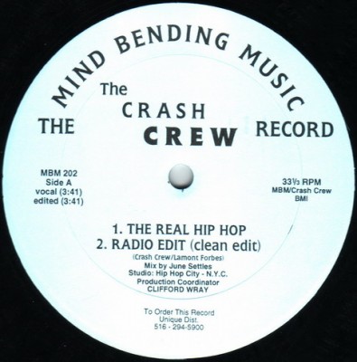 The Crash Crew – The Real Hip Hop / Champagne Flights (VLS) (1996) (FLAC + 320 kbps)