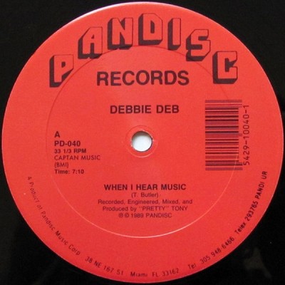 Debbie Deb – When I Hear Music (Reissue) (VLS) (1983-1989) (FLAC + 320 kbps)