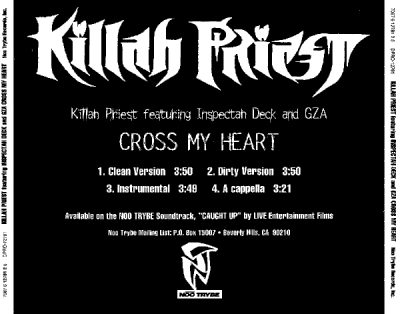 Killah Priest – Cross My Heart (Promo CDS) (1998) (FLAC + 320 kbps)