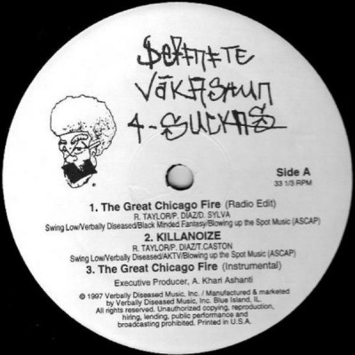 Definite Vacation -4- Suckas – The Great Chicago Fire (Vinyl EP) (1997) (FLAC + 320 kbps)
