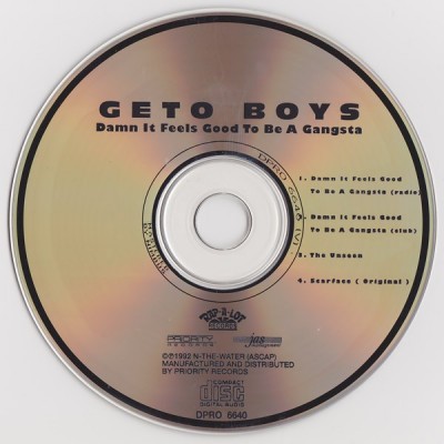 Geto Boys – Damn It Feels Good To Be A Gangsta (Promo CDS) (1992) (320 kbps)