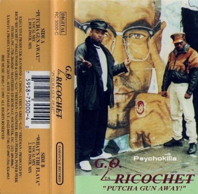 G.O. Ta Ricochet ‎– Putcha Gun Away / What’s Da Flava (Cassette) (1993) (320 kbps)