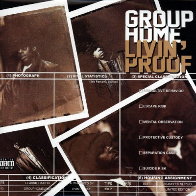 Group Home – Livin' Proof (Deluxe Limited Edition 3xLP) (1995-2013) (FLAC + 320 kbps)