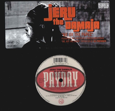 Jeru The Damaja – Me Or The Papes (Promo VLS) (1997) (FLAC + 320 kbps)