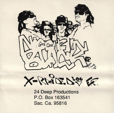 X-Raided Loc ‎– Niggaz In Black EP (Cassette) (1991) (320 kbps)