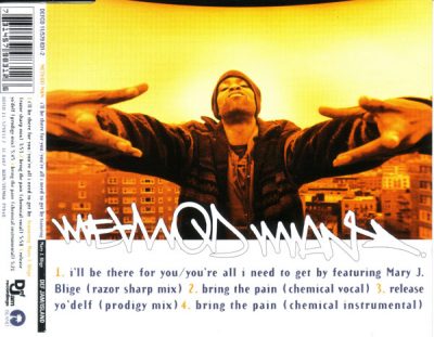 Method Man – I’ll Be There For You / You’re All I Need To Get By (CDS) (1995) (FLAC + 320 kbps)