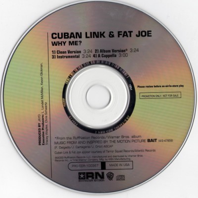Cuban Link & Fat Joe – Why Me? (Promo CDS) (2000) (FLAC + 320 kbps)