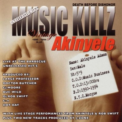 Akinyele – Live At The Barbecue (Unreleased Hits) (CD) (2004) (FLAC + 320 kbps)
