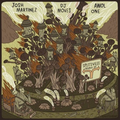 Josh Martinez, Awol One And DJ Moves – Splitsville: Double EP (CD) (2007) (FLAC + 320 kbps)