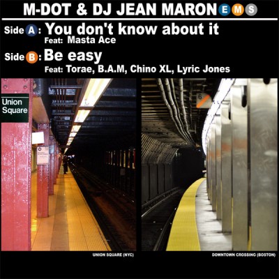 M-Dot & DJ Jean Maron – You Don’t Know About It / Be Easy (VLS) (2010) (320 kbps)