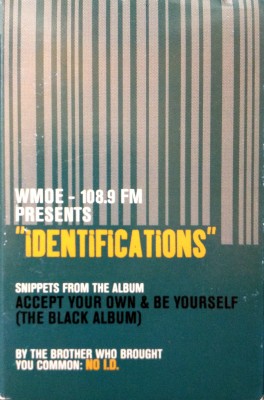 WMOE 108.9 FM Presents: No I.D. – “Identifications” (Cassette) (1997) (FLAC + 320 kbps)