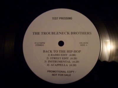 The Troubleneck Brothers ‎– Back To The Hip-Hop / Pure (Promo VLS) (1994) (320 kbps)