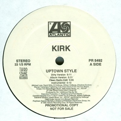 Kirk ‎– Uptown Style / Feel The Boom (VLS) (1994) (320 kbps)