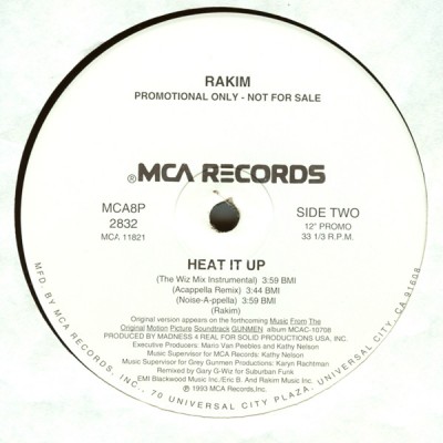Rakim – Heat It Up (Promo VLS) (1993) (320 kbps)