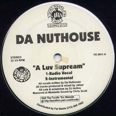 Da Nuthouse – A Luv Supream (VLS) (1998) (320 kbps)