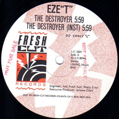 Eze “T” ‎– The Destroyer / T Jazzy Regae (VLS) (1988) (320 kbps)