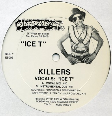 Ice-T – ‎Killers / Body Rock (VLS) (1985) (FLAC + 320 kbps)