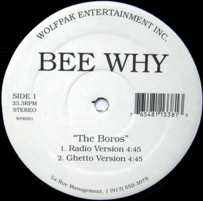Bee Why – The Boros (VLS) (1997) (FLAC + 320 kbps)